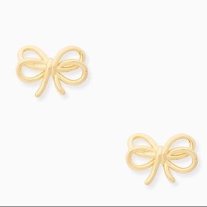Kate Spade “Bow Meets Girl” stud earrings